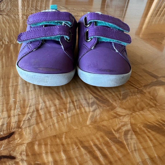 Ten Little Toddler Shoes with Velcro Straps, Purple, Size 6.5 - Picture 1 of 4